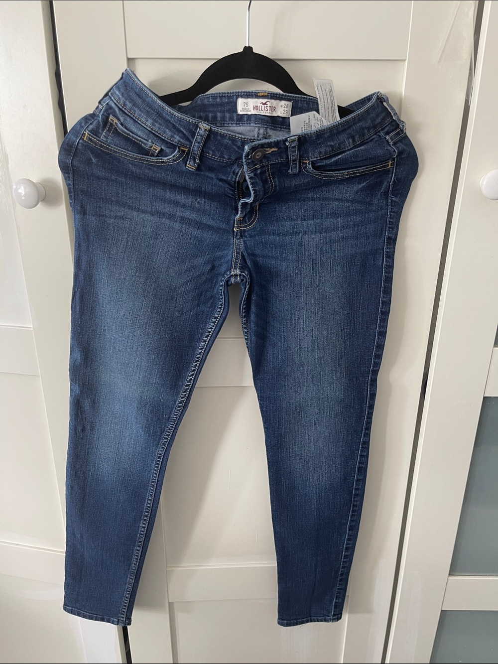Hollister Women's Indigo Stretch Skinny Jeans